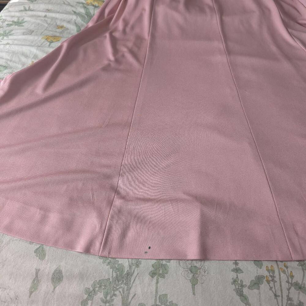 Vintage 1960s/1970s Alison Ayres Original Polyester Long Sleeve Maxi Dress - Picture 5 of 6